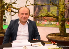 Gerrit Luiten of Old Fruit Trees, as always, attracted a lot of attention with his old fruit trees. Gerrit has pear, apple, cherry and plum trees.